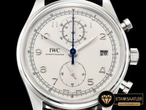 IWC0405 - Portuguese Chrono Classic IW390404 SSLE Wht ZF A7750 - 07.jpg